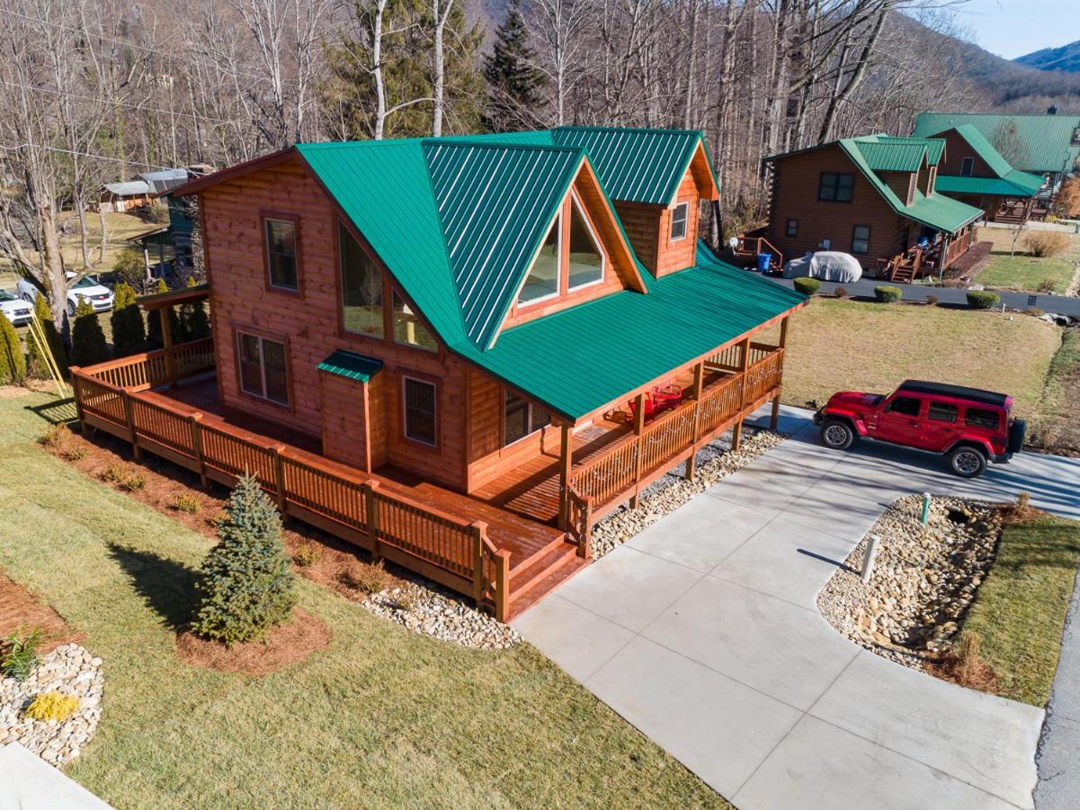 The Red Fox Cabin Villa Maggie Valley Exterior photo